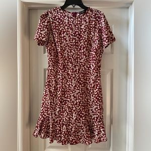 SHEIN red flower dress